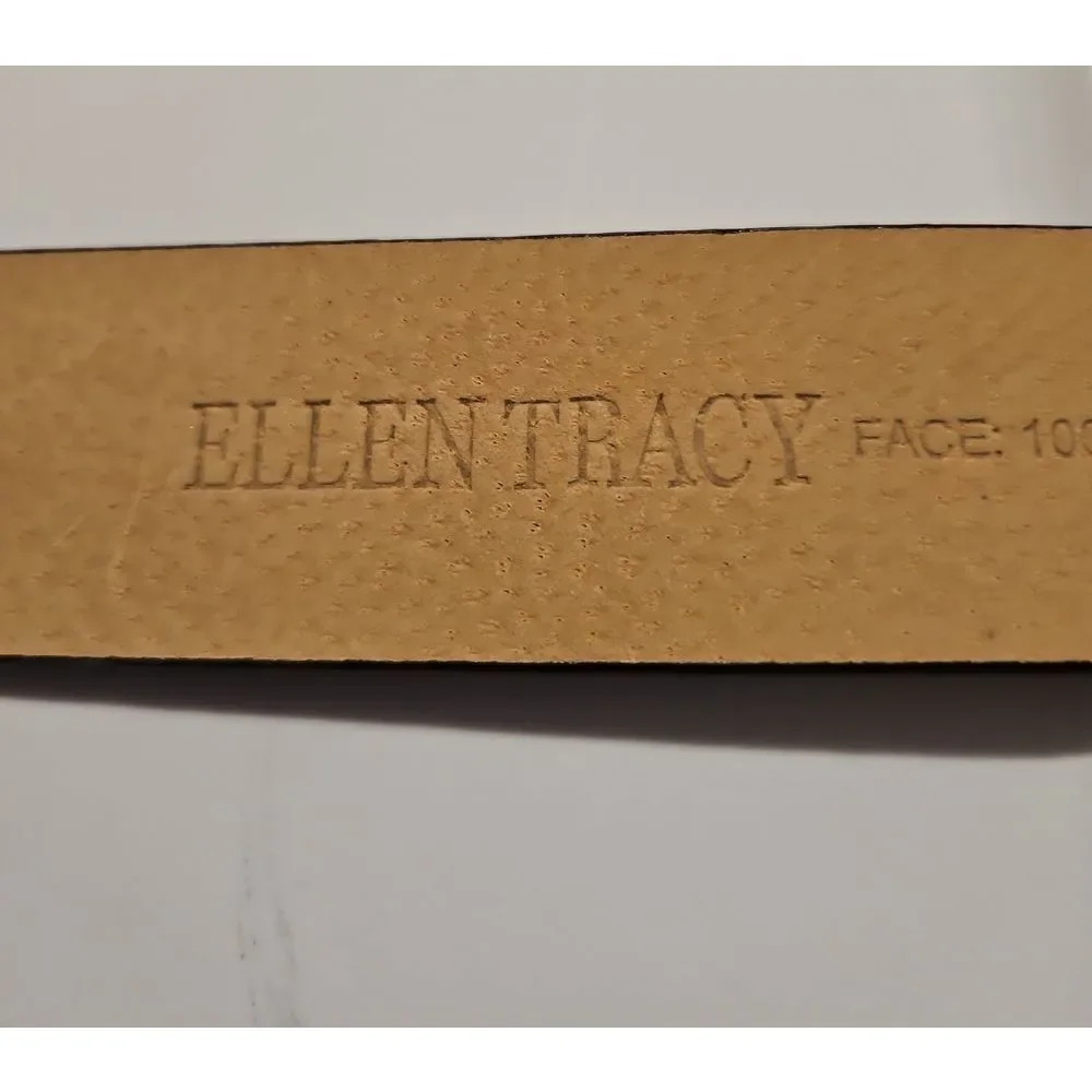 ✨️Ellen Tracy Brown Leather Belt XL WAIST 34